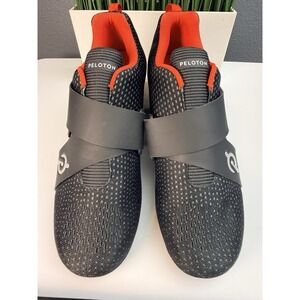 Peloton Altos Cycling Shoes Men Size 10/Womens 11.5 Black Red Cleats Indoor Spin